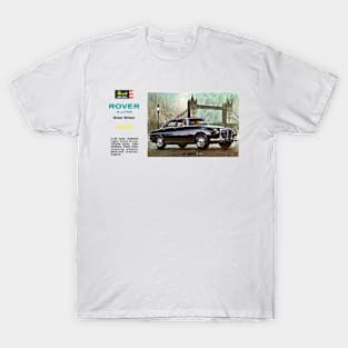 ROVER 3-LITRE P5 - box art T-Shirt